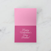 Thank You Girlfriend/Wife Valentine's Card Bedankkaart (Binnen)