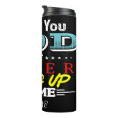 Thank You God For Never Giving Up On Me Thermosbeker (Geroteerd rechts)