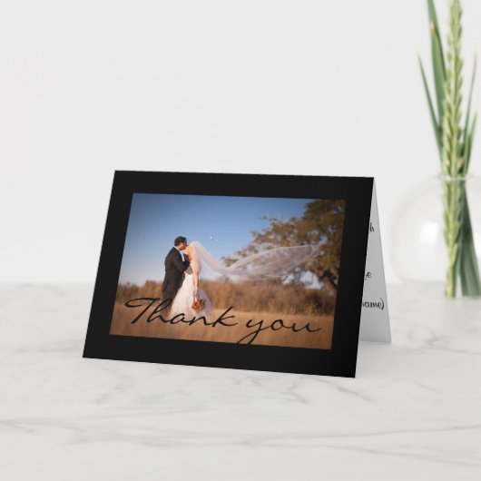 Thank you greeting card. bedankkaart (Voorkant)