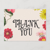 Thank You Greetings Briefkaart (Voorkant)