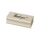 Thank you - heart rubberstempel (Stempel)