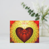 Thank-you in Chinees. Briefkaart (Staand voorkant)