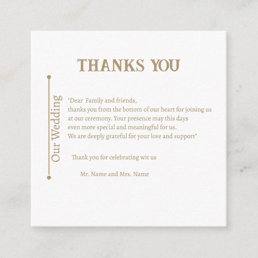 Thank you informatiekaartje (Voorkant)