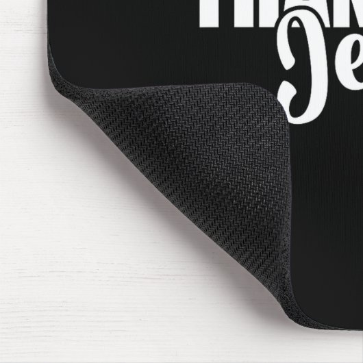 Thank You Jesus Faith Based Christian Bible Gospel Muismat (Hoek)