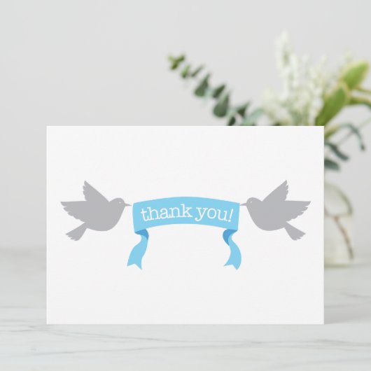 Thank You kaart (Staand voorkant)