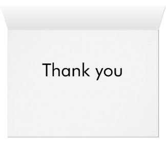Thank You kaart