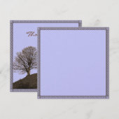 Thank You kaart (Voorkant / Achterkant)