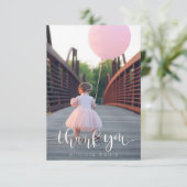 Thank You kaart (Staand voorkant)