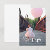 Thank You kaart (Voorkant / Achterkant)