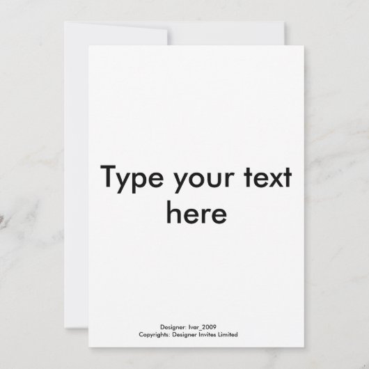 Thank You kaart (Achterkant)