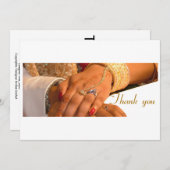 Thank You kaart (Voorkant / Achterkant)