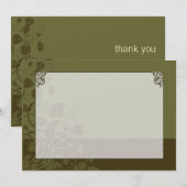 Thank You kaart (Voorkant / Achterkant)