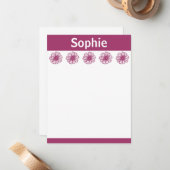 Thank You kaart Notitiekaartje (Voorkant / Achterkant in situ)