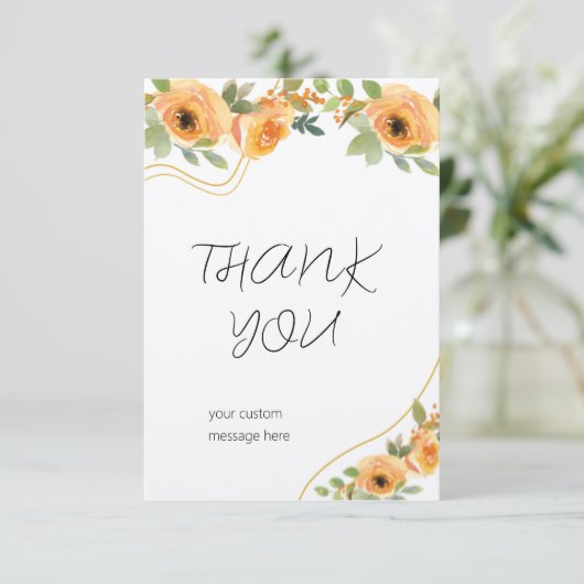 Thank You kaarten (Staand voorkant)