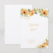 Thank You kaarten (Voorkant / Achterkant)