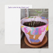 Thank You kaarten (Voorkant / Achterkant)