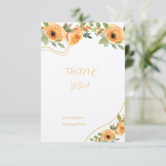 Thank You kaarten (Staand voorkant)