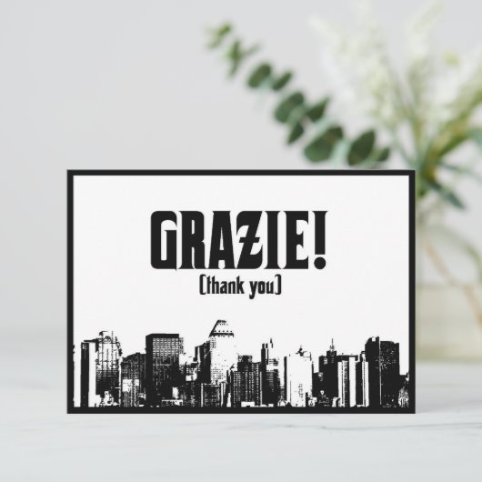 Thank You kaarten (Staand voorkant)