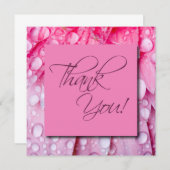 Thank You kaarten.  Gratis. Bedankkaart (Voorkant / Achterkant)