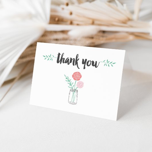 Thank You kaarten | Mason Jar