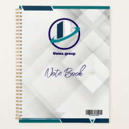 Thank you & Logo & Text personalize Planner