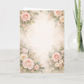 Thank You Mom Design – Heartfelt Appreciation Gift Kaart (Achterkant)