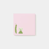 Thank You Mom Greeting with Peapod and Peas Post-it® Notes (Voorkant)