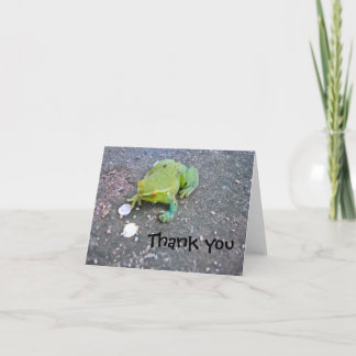 Thank you note bedankkaart