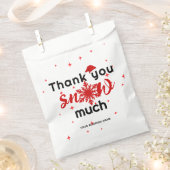 Thank you snow much Christmas business  Bedankzakje (Geknipt)