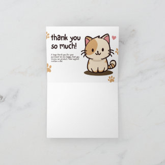 Thank You so much Card Bedankkaart