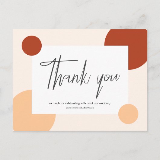 Thank you so much for celebrating with us our.. feestdagenkaart (Voorkant)