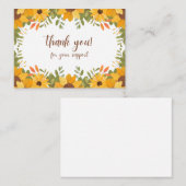 Thank You So Much for Your Support – Heartfelt  Notitiekaartje (Voorkant / Achterkant)