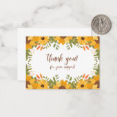 Thank You So Much for Your Support – Heartfelt  Notitiekaartje (Voorkant / Achterkant in situ)