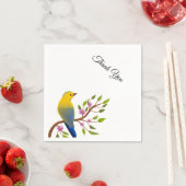 Thank You Star Pastel Gradient Party Paper Napkins Servet (Insitu)