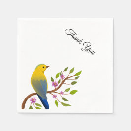 Thank You Star Pastel Gradient Party Paper Napkins Servet