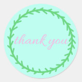 Thank you sticker (Voorkant)