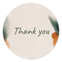'Thank you' sticker 