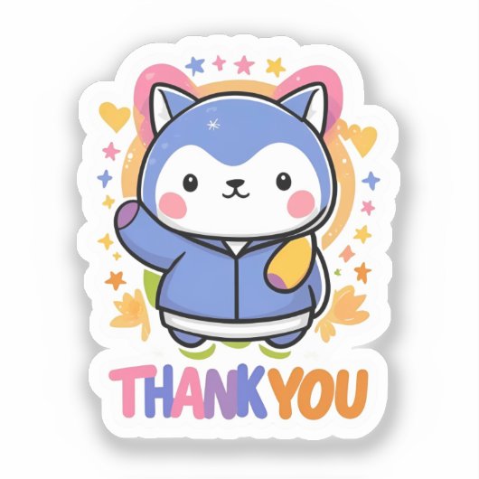 Thank You Sticker (Voorkant)