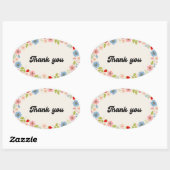 Thank You Sticker – Minimal Elegant Typography Des (Vel)