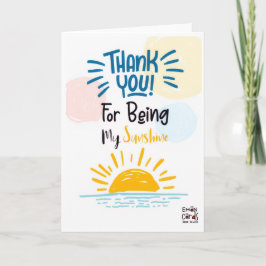 Thank you - Sunshine Kaart