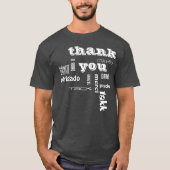 thank you t-shirt (Voorkant)