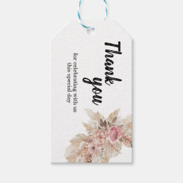 Thank you tags cadeaulabel