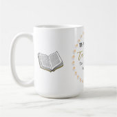 Thank You Teacher – Custom Name Mug Gift Koffiemok (Links)