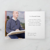 Thank You Teacher Floral Card Kaart (Binnen)