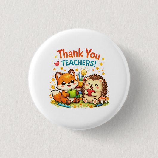 Thank You Teachers Button  (Voorkant)