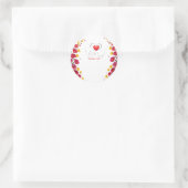 Thank You Thanks With Thanks Many Thanks Ronde Sticker (Tas)