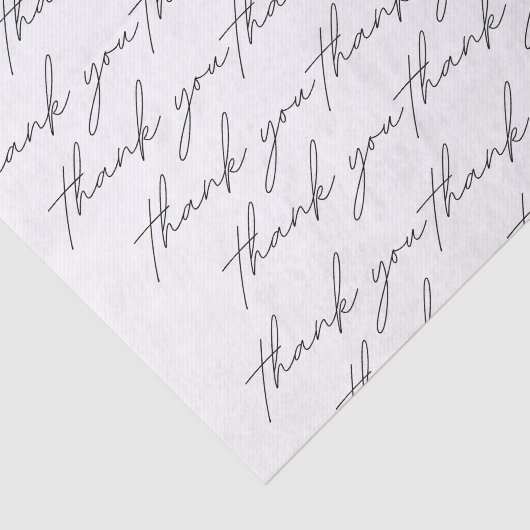 thank you Tissue Paper Tissuepapier (Detail)