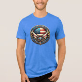 Thank You US Veterans Appreciation Tri-Blend Shirt (Voorkant)