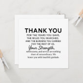 Thank You Veteran Kaart (Voorkant / Achterkant in situ)