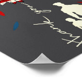 Thank You Veterans Sunflower Usa Flag Military Pat Poster (Hoek)